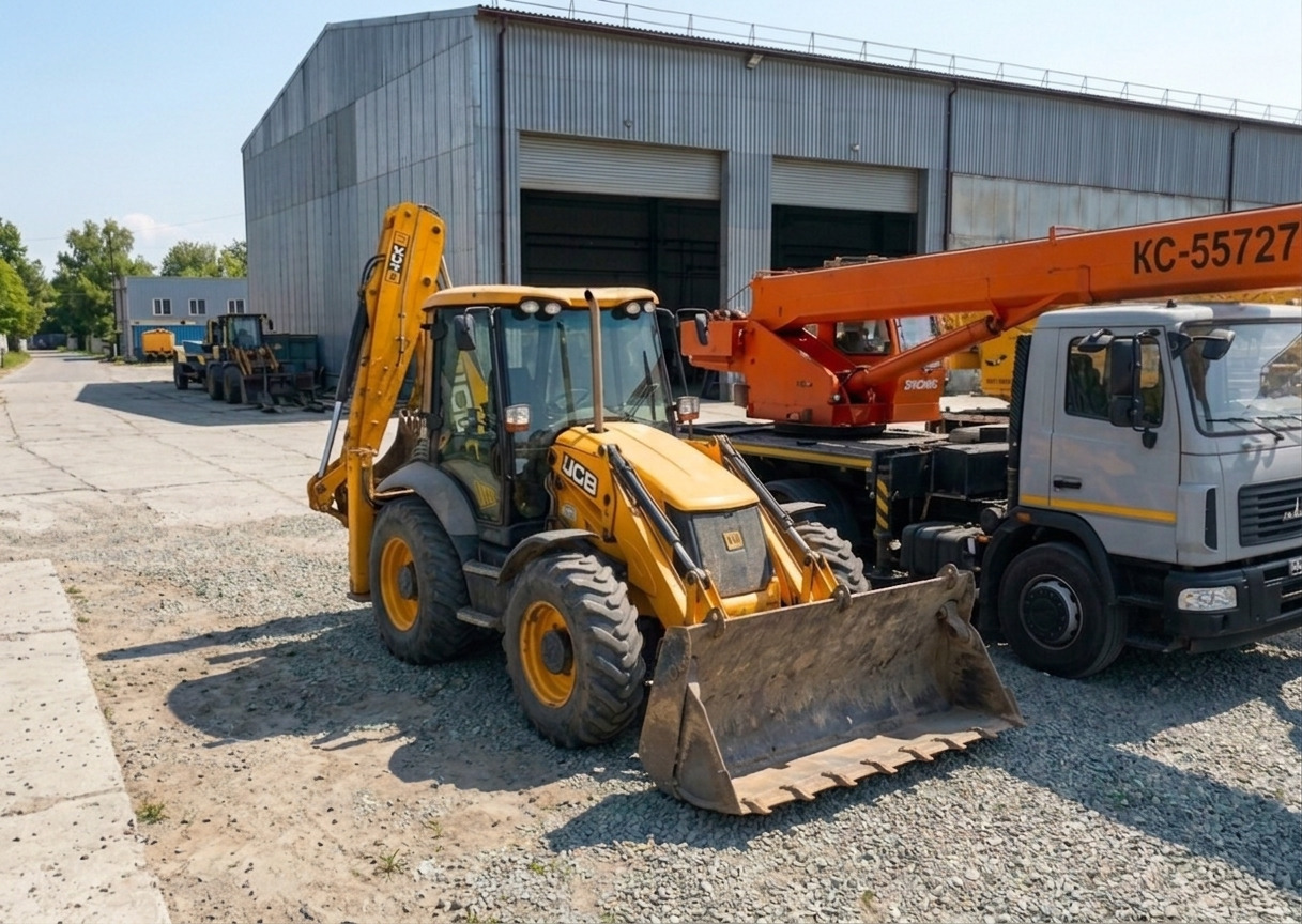 Екскаватор-навантажувач JCB 4CX
